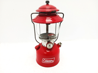 #ad Vintage Coleman Model 200A Red Lantern Feb 1972 Nice Shape $69.99