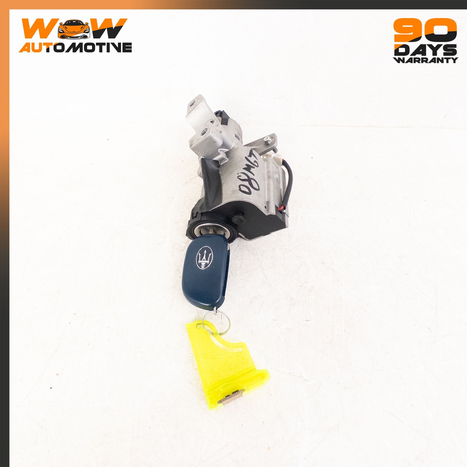 03-19 MASERATI GRANTURISMO ECU ENGINE MODULE LOCK SWITCH KEY FUSE BOX SET OEM