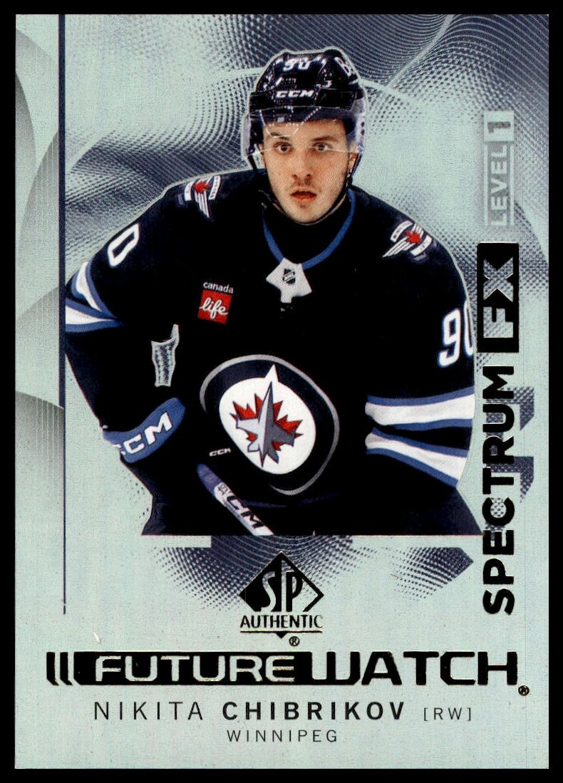 2024-25 SP Authentic #S-56 Nikita Chibrikov Spectrum FX