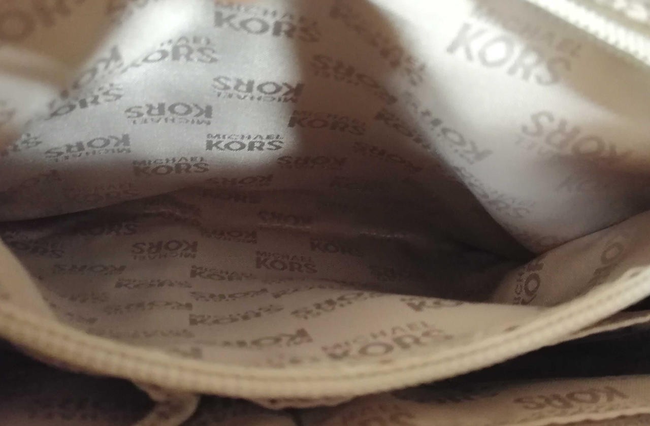 Python Embossed Mini Backpack Michael Kors White … - image 12