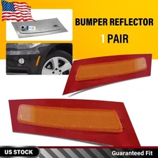 Front Bumper Amber Side Marker Reflectors For 2007-2010 BMW E70 X5 Left+Right