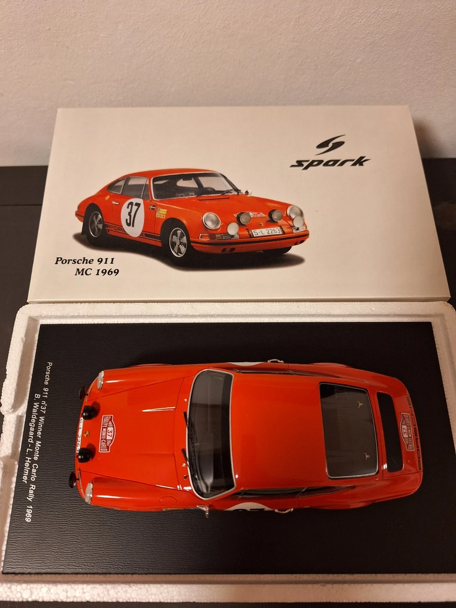 Modèle Réduit Porsche 914/6 GT #69 Le Mans 1971 - échelle 1:18 Spark - Neuf