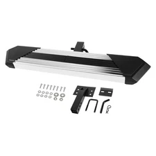 iD Select 40-1001744 Chrome / Red Hitch Step for 2" Receivers