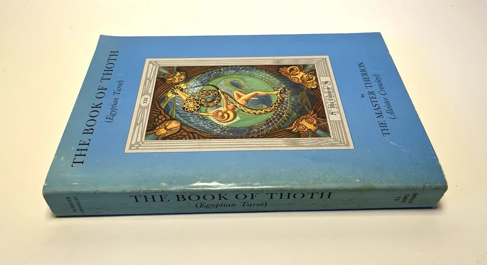 The Book of Thoth Egyptian Tarot Aleister Crowley 1979 pb VG-mint - Image 3 of 4