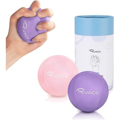 Antistress Ball Set Handtrainer Knetball Fingergymnastik Stresslinderung 2er-Kit