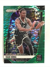 2024-25 PRIZM EUROLEAGUE BASKETBALL Isaac Bonga  #96  GREEN #10/25