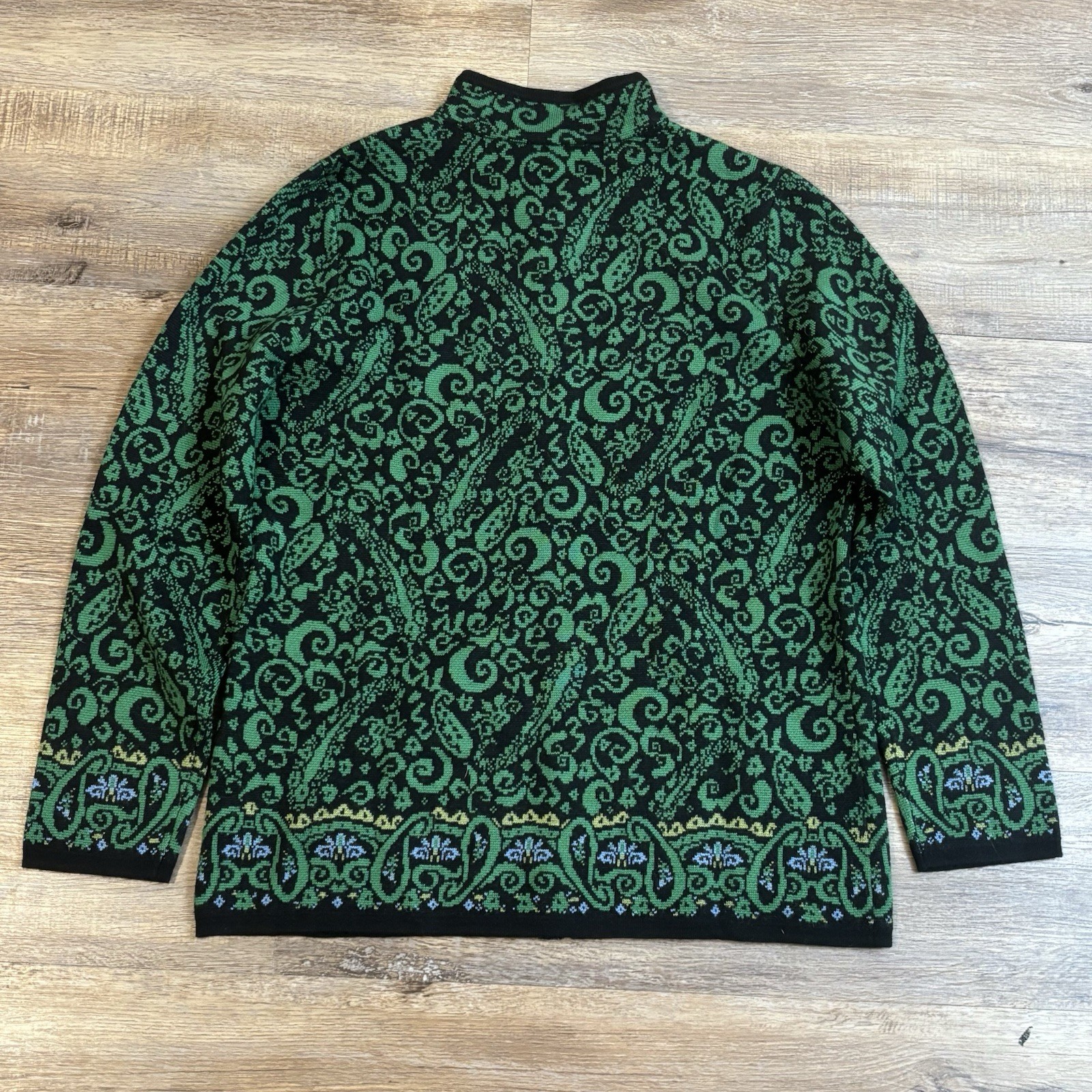 Pendleton 100% Merino Wool Zip Jacket Sweater Pai… - image 10