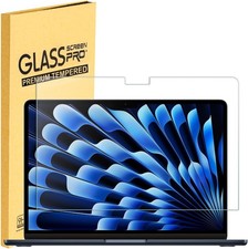 Tempered Glass Screen Protector Compatible with New MacBook Air 15.3 Inch 9H Har