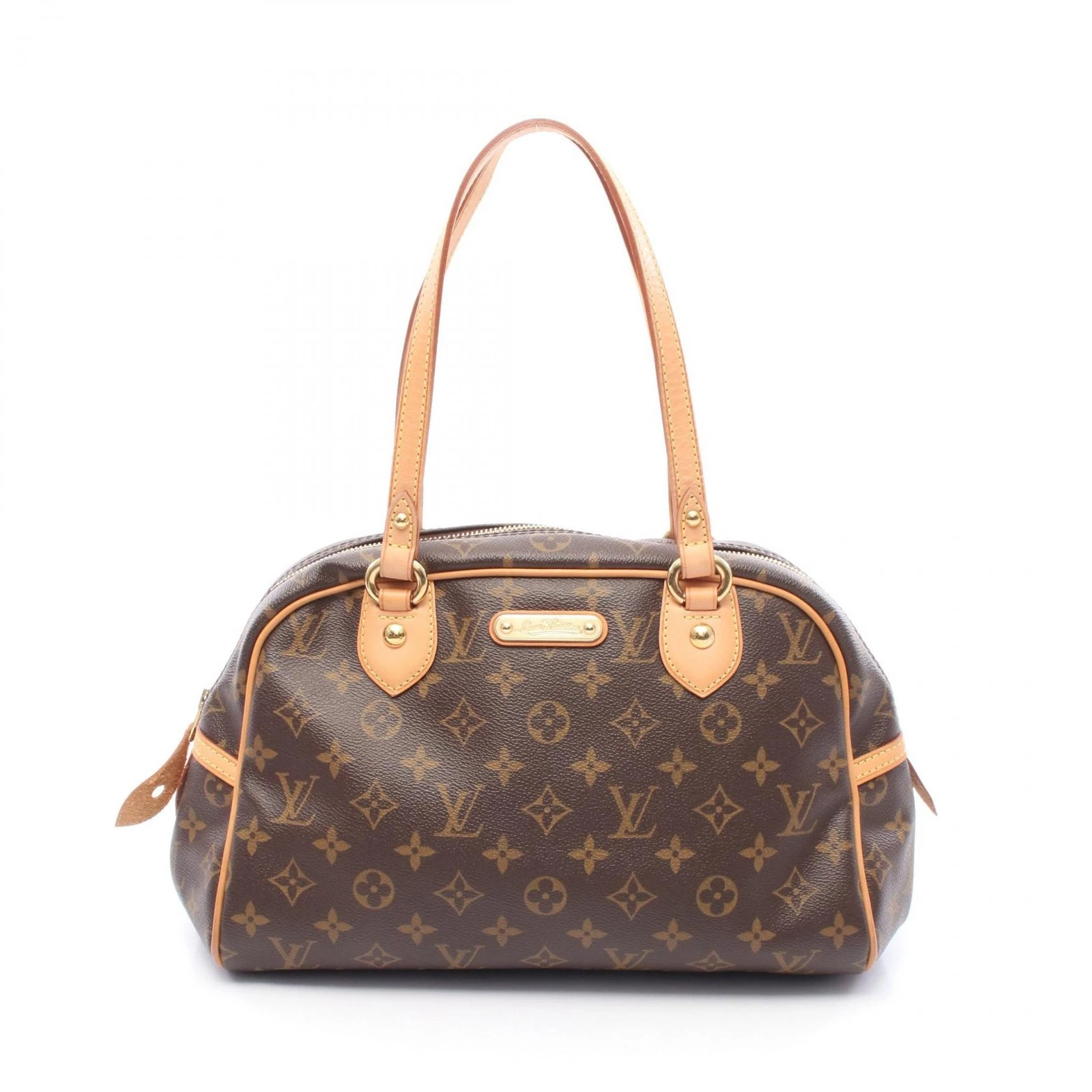 LOUIS VUITTON（LV） Borsa a tracolla Louis Vuitton Montorgueil Pm Monogram rivestita in pelle tela r27_ Kd