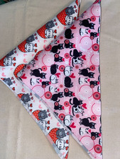 Triangle DOG BANDANA Set 22" NEW All Cats