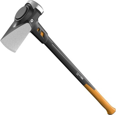 8lb Splitting Maul 36''Shock-Absorbing Comfort Grip Handle Forged Steel Blade Axe