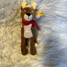 Steiff Rentier Olaf Plüschtier 024139 Lauras Stern Knopf Im Ohr