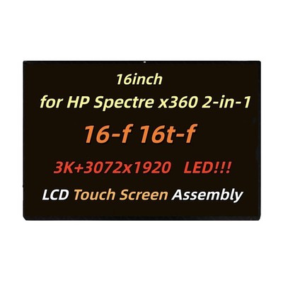 16'' for HP Spectre 16-f2013dx M83489-001 LCD Touch Screen Digitizer Assembly