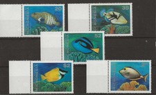 Micronesia 1994 - Native Fish of Micronesia Set of 5 - MNH