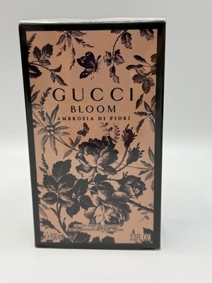 GUCCI BLOOM AMBROSIA DI FIORE Eau De Parfum 100 ml 3.3 oz. - NEW