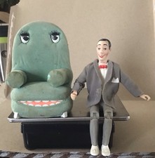 Matchbox Pee-Wee s Playhouse Action Figures Pee Wee Herman And Chairry Set Used