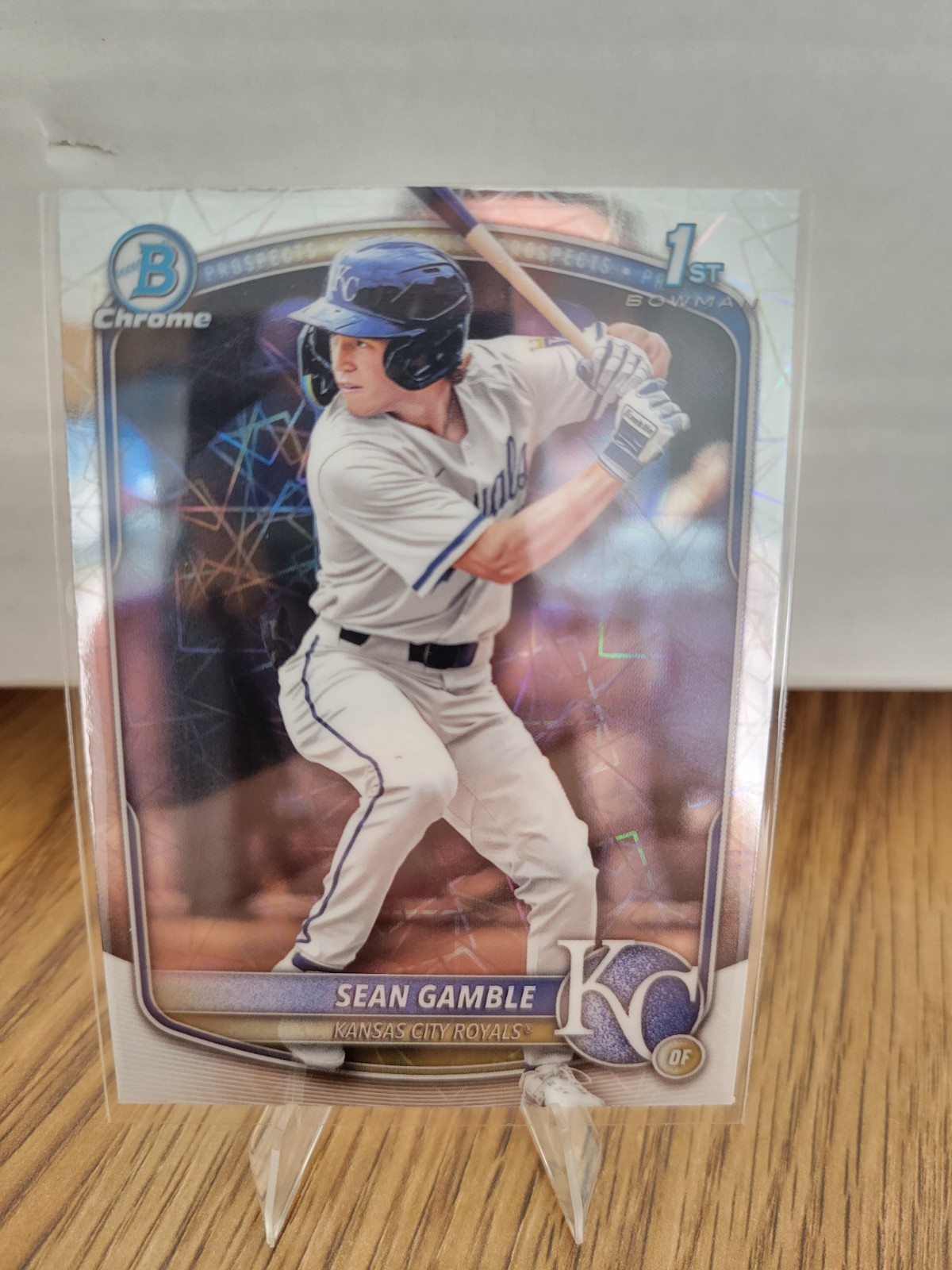 2025 Bowman Chrome Draft 1st Bowman Laser Sean Gamble BD -178