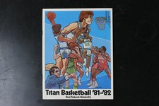 Vintage 1981-82 Oral Roberts University Titan Basketball Program Guide