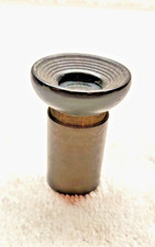 WWII-Era Brass Rangefinder / Theodolite Eyepiece w/ Lens  Threaded Tube  ...