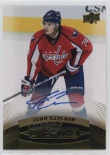 2015-16 Upper Deck GTS Overtime Gold Foil Auto John Carlson #156 Auto
