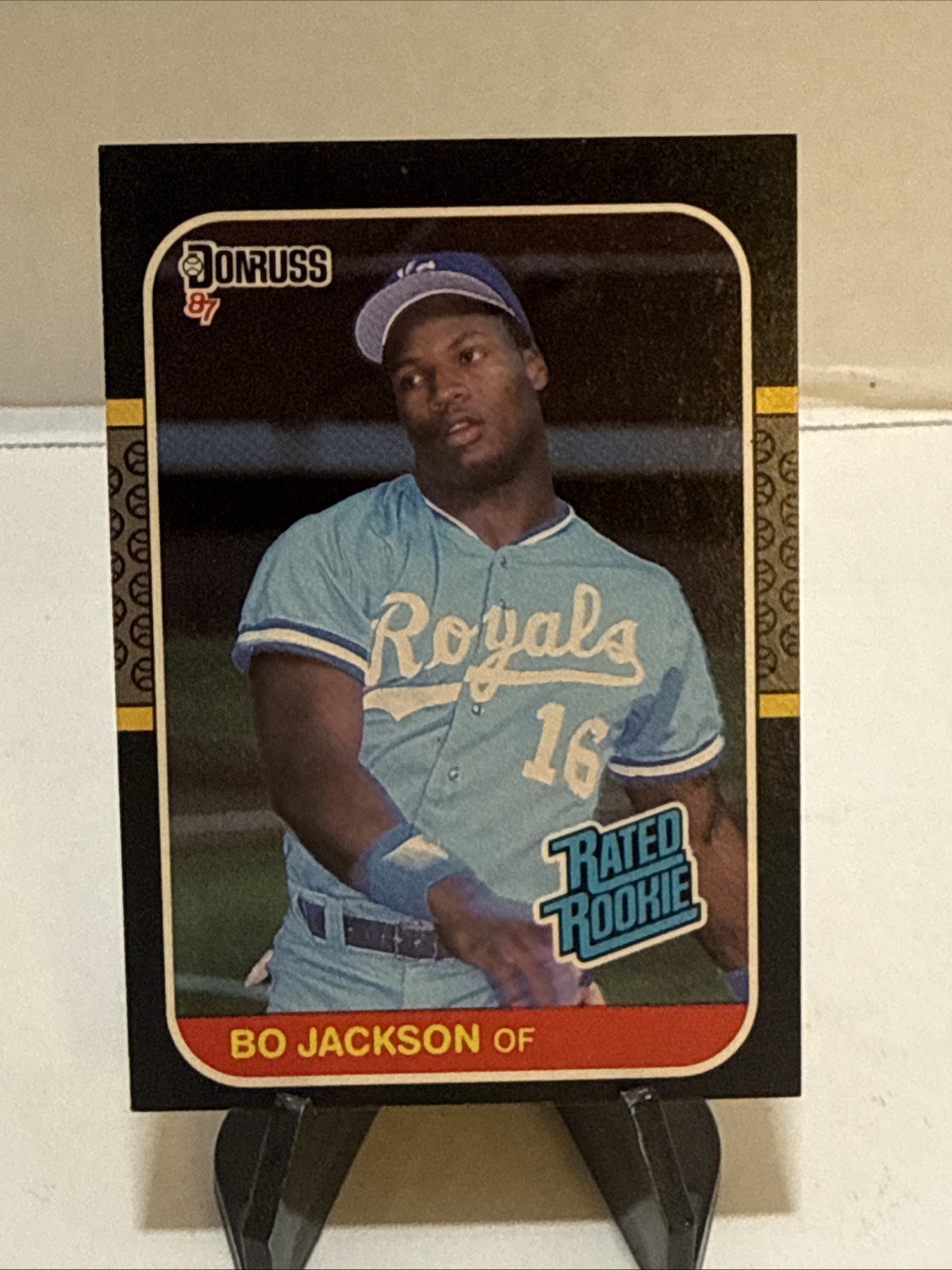 1987 Donruss - Rated Rookie Bo Jackson #35 (RC)