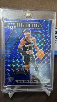 Panini 2024-25 Mosaic City Edition Shai Gilgeous-Alexander #289 Blue /199