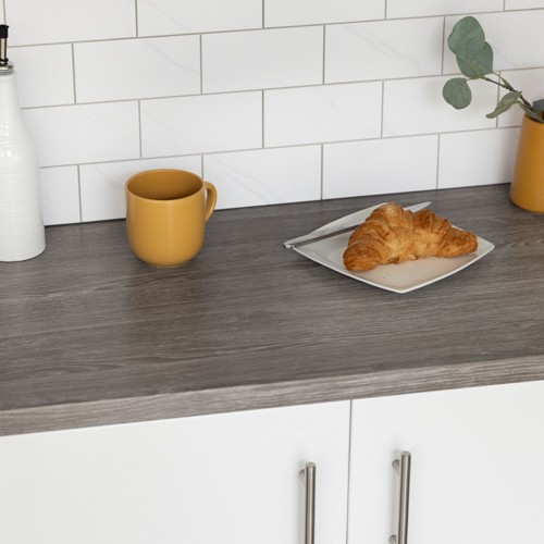 d-c-fix Oak Sheffield Pearl Grey 90cm x 2.1m Self-adhesive Vinyl Wrap