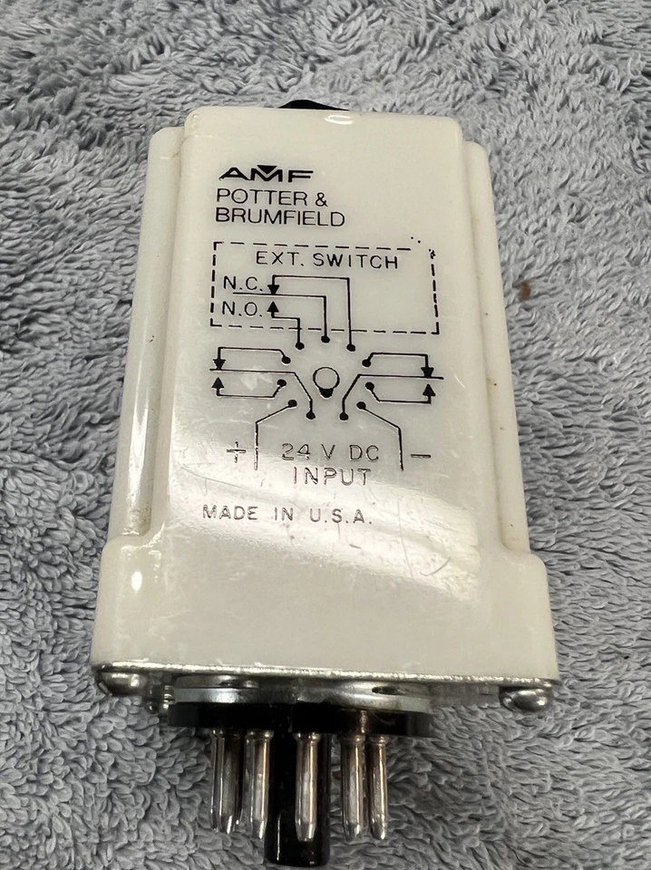 POTTER & BRUMFIELD CHD-38-30001 USED RELAY CHD3830001 - Image 4 of 4