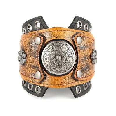 Leather Bracelets Retro Men display picture 2