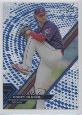 2017 Topps High Tek Pattern 1 Blue Rainbow 75/75 Corey Kluber #HT-CKL 0nr3