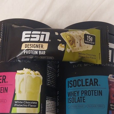 ESN Whey Protein Pulver Isolate ,Protein Bar Mhb 10/2027 je 300gr