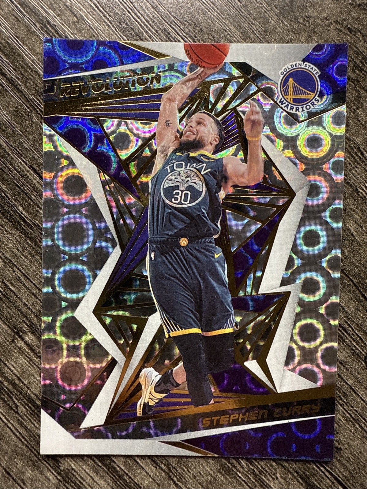 2019-20 Panini Revolution Groove Stephen Curry #42 Golden State Warriors