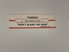 Jukebox Title Strip Association Cherish Don’t Blame The Rain