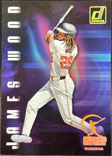 2025 Donruss Baseball James Wood Hit List SSP Insert Case Hit