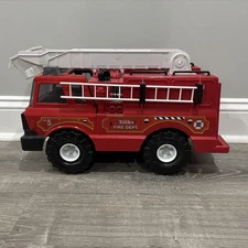 Tonka Steel Classic Fire Truck (Broken Ladder and missing exhaust stack)