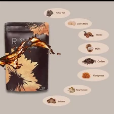 2027 Ryze Mushroom Coffee Organic New 30 SERVINGS FREE SHIPPING SAME OR NEXT DAY