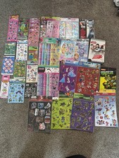 Huge lot Disney Nickelodeon Kids Scrapbooking Stickers NEW Star Wars, Princess