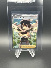 Zinnia's Resolve (Full Art) 203/203 Swsh07: Evolving Skies Holo Pokemon Mint NM
