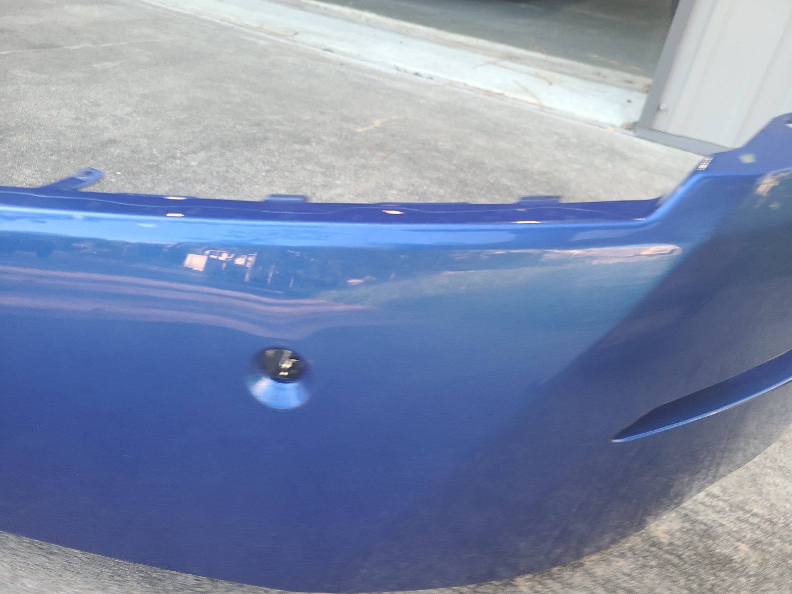 Lamborghini Huracan Rear Bumper Blue P/N 4T0807301AC