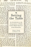 Setting The Table | Michael J. Broyde (U. A.) | Taschenbuch | Englisch | 2023