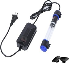 UV-C Aquarium Clean Light W/ Timer Mini 3W 5W 7W 9W 11W Submersible Algae Clean