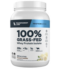 Transparent Labs Grass-Fed Whey Isolate, Fren...