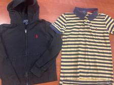 Boys Polo Ralph Lauren Polo/Hoodie Bundle 8/10