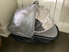 Uppababy Bassinet W/ Carrying Dust Bag Infant Charcoal Gray Carrycot 0317-VIS-US