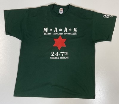 Vintage Camp Tamarack Staff T Shirt Sz XXL Jewish First Aid Y2K