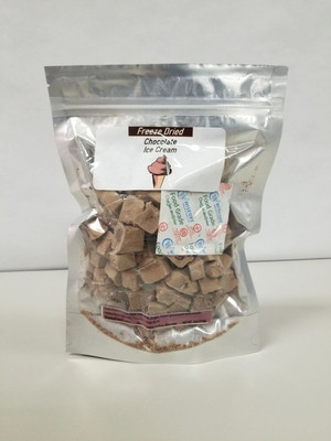 Freeze Dried Chocolate Ice Cream