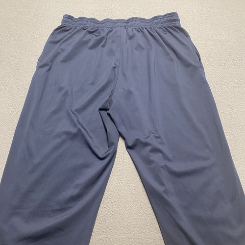 Vintage Adidas Track Pants Mens Large Blue White Striped Casual Hip Hop Y2K - Picture 5 of 12