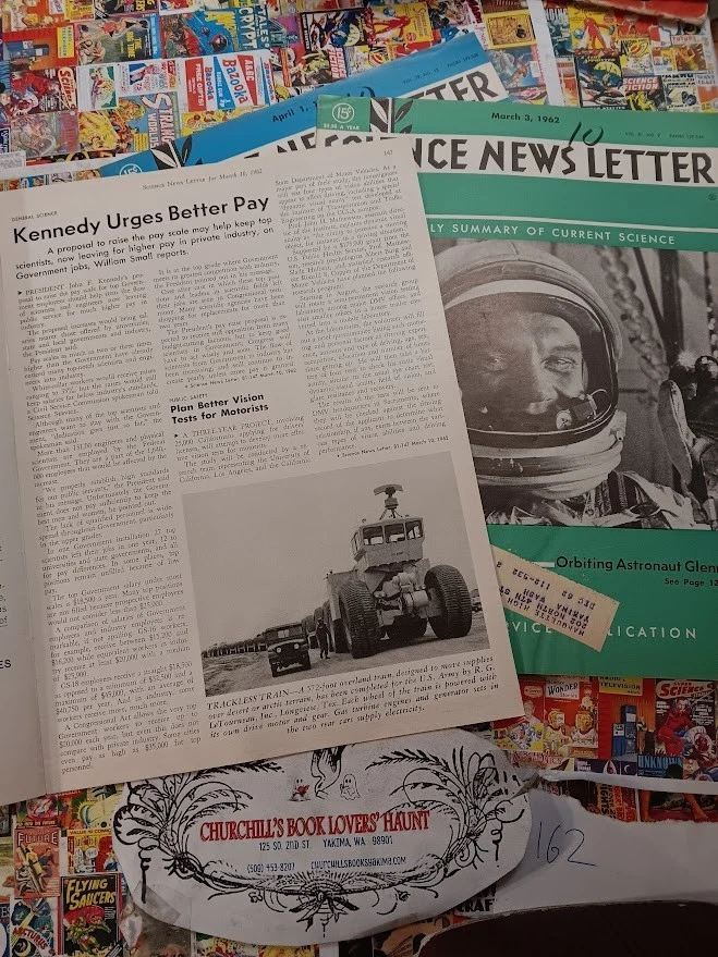 Nine 1960s Science News Letter Magazines - Image 4 of 4