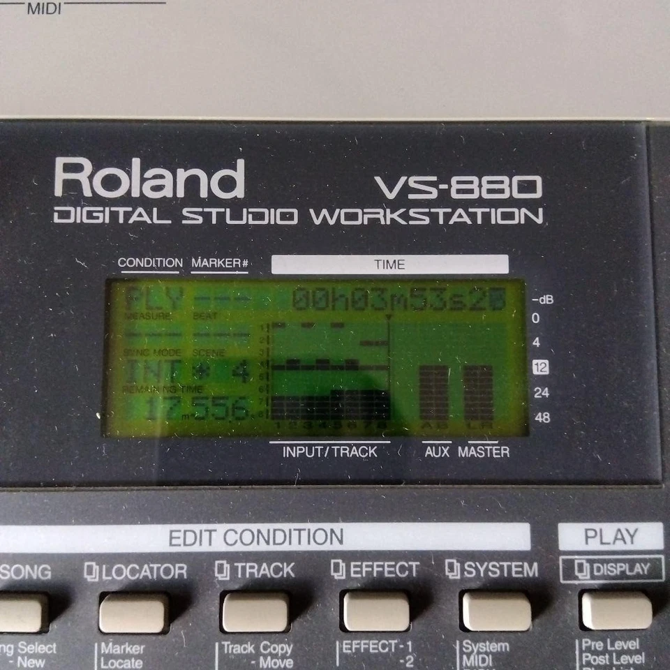 Roland VS-880 Digital Studio Workstation HD Multitrack Recorder Audio Equipment - Image 2 of 4
