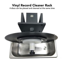 EU Plug Vinyl Record Ultrasonic Cleaner Rack Electric Record Disc Washer Cleanin